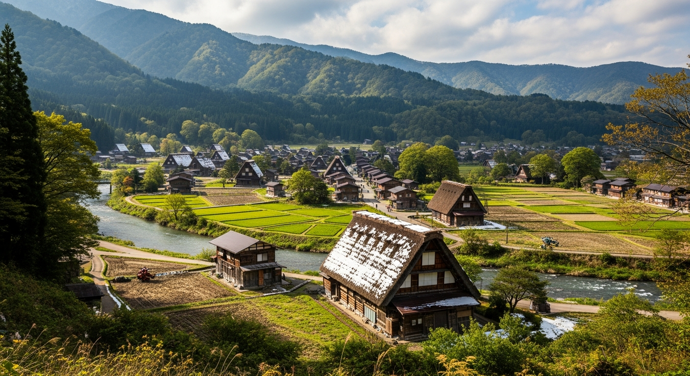【富山県】越中五箇山相倉集落周辺の車中泊スポット5選｜道の駅・RVパークまとめ